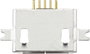 Beépített aljzat Micro-USB 2.0-B típusú SMD Alj, beépíthető, vízszintes Micro-USB 2.0 Typ-B SMD TC-9 4. bélyegkép