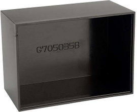 Gainta G705035B Öntvény műszerdobozok ABS műanyag Fekete 1 db