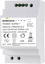 Basetech PSDD-60-24-2 Kalapsínes tápegység 24 V 2.5 A 60 W Kimenetek száma:2 x Tartalom, tartalmi eg bélyegkép