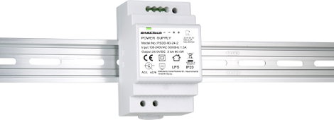 Basetech PSDD-60-24-2 Kalapsínes tápegység 24 V 2.5 A 60 W Kimenetek száma:2 x Tartalom, tartalmi eg 4. kép