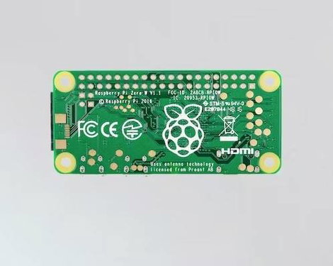Raspberry Pi Zero W 512 MB 1x 1 GHz, Raspberry Pi® Zero-W w/o GPIO 3. kép