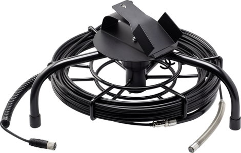 VOLTCRAFT BS-14mm/25m Endoszkóp szonda Szonda átmérő 14 mm 25 m Vízálló, Cserélhető kameraszonda, Op