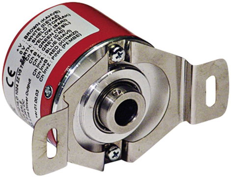 Inkrementális jeladó Opkon PRI 50H6 HLD 1024 ZZ V3 2M5R 1024 null, tengely átmérő: 6 mm 2. kép