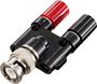 TRU COMPONENTS TC-9199220 BNC adapter BNC dugó - Póluscsipesz, Póluscsipesz 1 db ömlesztett bélyegkép