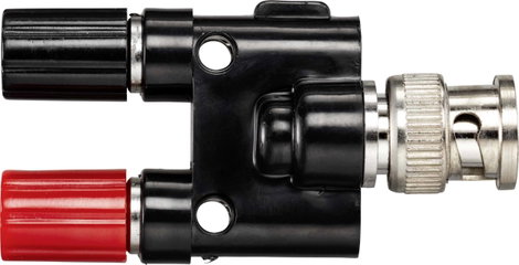 TRU COMPONENTS TC-9199220 BNC adapter BNC dugó - Póluscsipesz, Póluscsipesz 1 db ömlesztett 3. kép