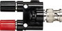 TRU COMPONENTS TC-9199220 BNC adapter BNC dugó - Póluscsipesz, Póluscsipesz 1 db ömlesztett 3. bélyegkép