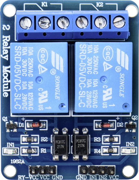 TRU COMPONENTS TC-9072472 Relé panel 1 db Alkalmas: Arduino 3. kép
