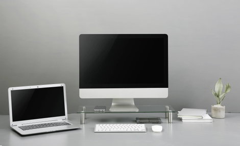 SpeaKa Professional Monitor magasító Magasság tartomány: 75 - 90 mm Átlátszó 13. kép