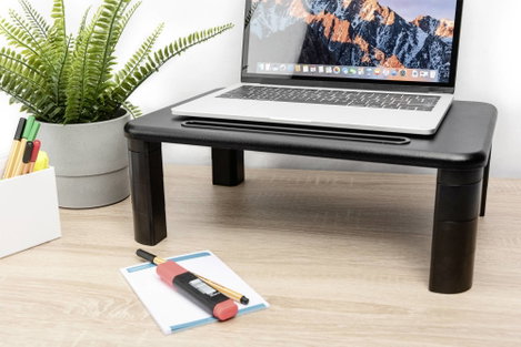 Digitus DA-90458 Monitor magasító Magasság tartomány: 71 - 145 mm Fekete 2. kép