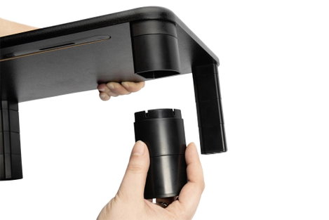 Digitus DA-90458 Monitor magasító Magasság tartomány: 71 - 145 mm Fekete 8. kép