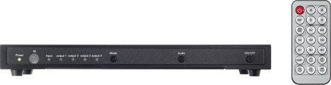 SpeaKa Professional 1+4 port HDMI switch Ultra HD-re alkalmas 3840 x 2160 pixel 3. kép