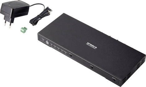 SpeaKa Professional 1+4 port HDMI switch Ultra HD-re alkalmas 3840 x 2160 pixel 5. kép