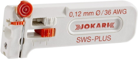 Jokari T40015 SWS-Plus 012 Drót csupaszoló Alkalmas Vezetékek PVC szigeteléssel 0.12 mm (max)