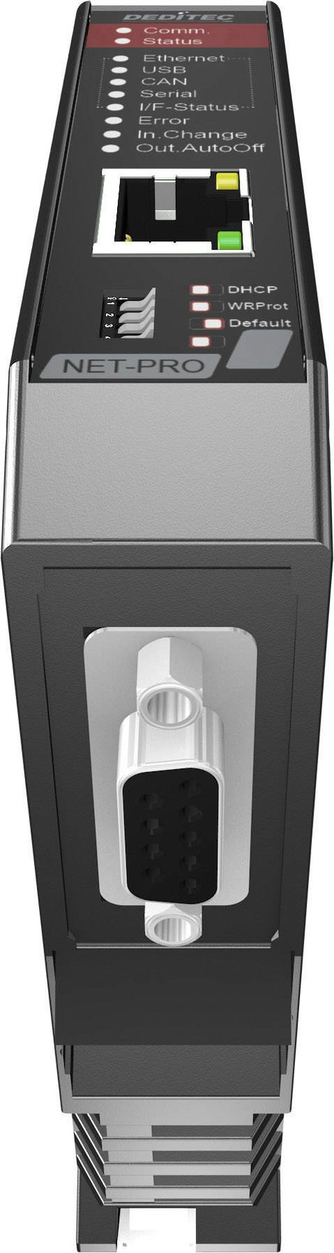 Deditec NET-CPU-PRO-CS NET-CPU-PRO-CS Többfunkciós modul CAN Bus, USB, Ethernet, RS-232, RS-485 Beme 4. kép