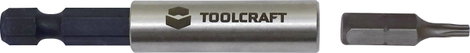 TOOLCRAFT TO-6918741 Bittartó 6,3 mm (1/4 ) mágnessel 60 mm 1/4 (6,3 mm) 2. kép