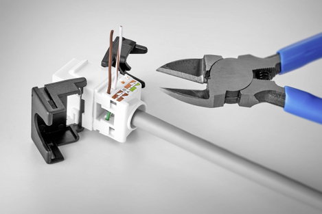 Renkforce RJ45 beépíthető modul Keystone CAT 6 2. kép