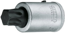 Gedore ITX 32 T70 6272080 Belső kerek hatlap (TX) Csavarhúzó betét 15.55 mm T 70 3/4 (20 mm)