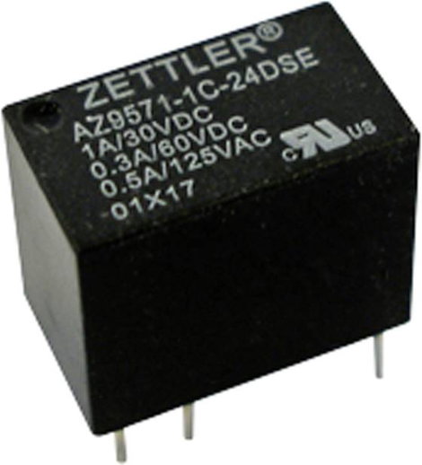 Zettler Electronics Zettler electronics Nyák relé 5 V/DC 1 1 váltó 1 db