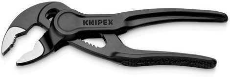 Vízpumpa fogó 100 mm, Knipex Cobra XS 87 00 100 BK 5. kép