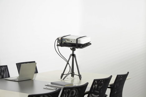 SpeaKa Professional SP-PT-200 Kivetítő asztal Fekete 14. kép