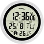 Rádiójel vezérlésű digitális fürdőszobai falióra 14,7 x 7,9 cm, ezüst, Techno Line WT3005 bélyegkép