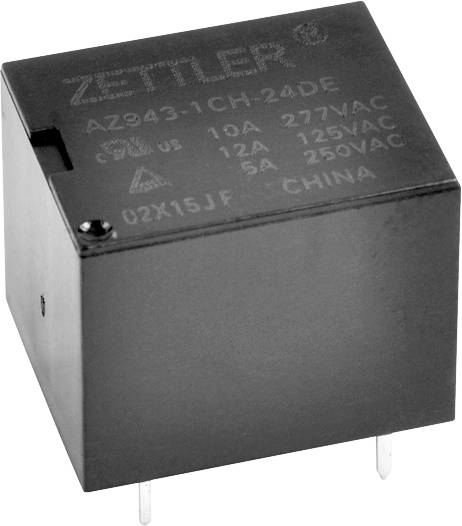 Zettler Electronics Zettler electronics Nyák relé 12 V/DC 15 1 váltó 1 db