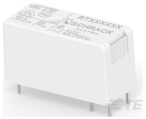 TE Connectivity RT Ipari relé Névleges feszültség: 12 V/DC 1 záró 1 db