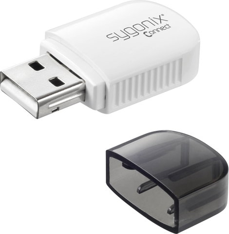 USB WLAN és Bluetooth stick, USB 2.0 600 MBit/s, Sygonix Connect SC-WBD-300 2. kép