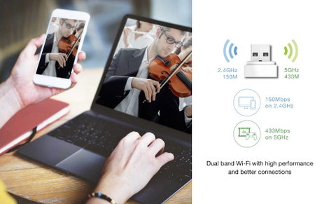 USB WLAN és Bluetooth stick, USB 2.0 600 MBit/s, Sygonix Connect SC-WBD-300 9. kép