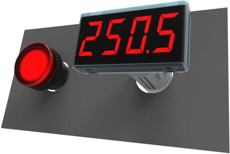 Digitális folyamatkijelző 4 - 20 mA, akYtec ITP11 4. kép