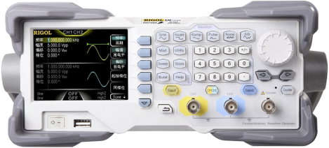 Hálózatról működő függvénygenerátor 1 µHz - 25 MHz 2 csatornás, Rigol DG1022Z 2. kép