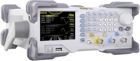 Hálózatról működő függvénygenerátor 1 µHz - 25 MHz 2 csatornás, Rigol DG1022Z 3. kép