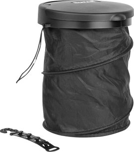 Eufab Garbage bucket foldable 17526 Szemeteskuka 4 l (Ø x Ma) 160 mm x 205 mm Fekete 1 db