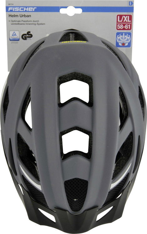 FISCHER FAHRRAD Urban Levin S/M MTB sisak Szürke, Fekete Konfekció méret=M 3. kép
