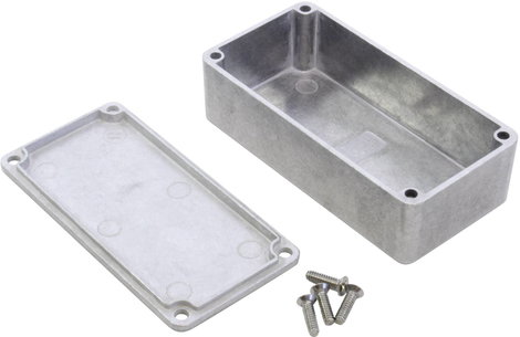 Hammond Electronics 1590G2 Univerzális műszerdobozok Alumínium öntvény Natúr 1 db 2. kép
