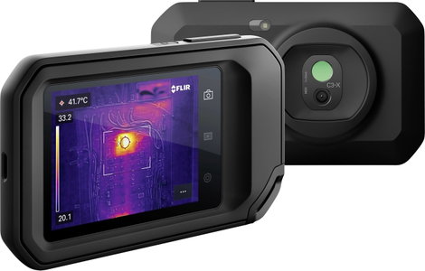 Hőkamera -20 - 300°C 8,7 Hz MSX, WiFi, FLIR C3-X Compact 3. kép