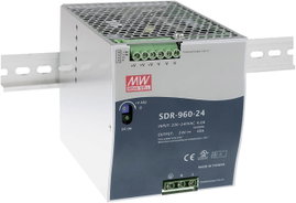 Kalapsín tápegység 24 V/DC 40 A 960 W 1x, Mean Well SDR-960-24