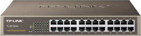 TP-LINK TL-SF1024D Hálózati switch 24 port 100 MBit/s