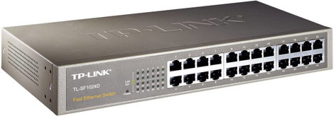 TP-LINK TL-SF1024D Hálózati switch 24 port 100 MBit/s 2. kép