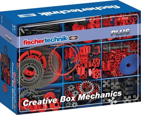 fischertechnik 554196 Creative Box Mechanics Építőkészletek, Kísérletek, Mechanika, Szakoktatás Kísé