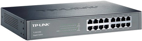 Hálózati switch 16 port 1 Gbit/s, TP-LINK TL-SG1016D 2. kép