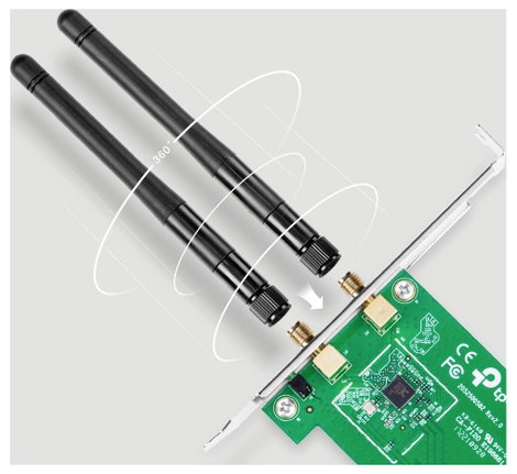 TP-LINK TL-WN881ND WLAN kártya Mini PCI-Express 300 MBit/s 4. kép