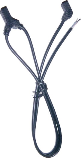 Wallair N40985 2 részes ventilátor csatlakozókábel Fekete