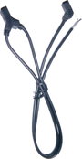 Wallair N40985 2 részes ventilátor csatlakozókábel Fekete bélyegkép