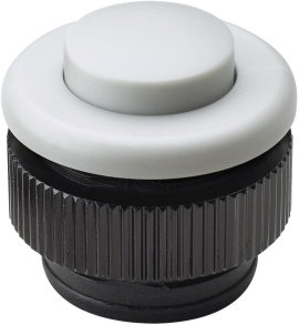 Grothe 61032 Csengőgomb 1 részes Fehér 12 V/1,5 A