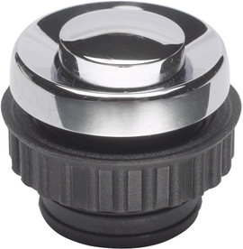 Grothe 62054 Csengőgomb 1 részes Króm 12 V/1,5 A