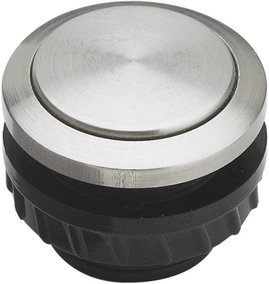 Grothe 62060 Csengőgomb 1 részes Nemesacél 12 V/1,5 A