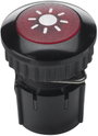 Grothe 63032 Csengőgomb 1 részes Fekete 12 V/1,5 A bélyegkép