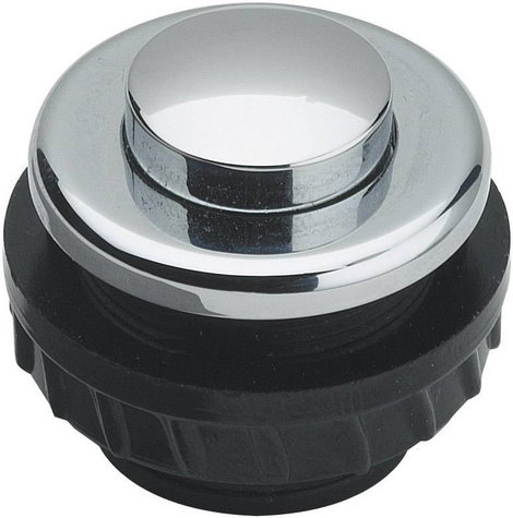 Grothe 62033 Csengőgomb 1 részes Króm 12 V/1,5 A