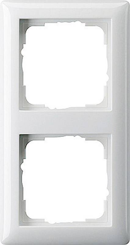 GIRA 021203 Keret 2 részes Rendszer 55, Standard 55 Tiszta fehér (fényes)